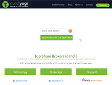 Tablet Screenshot of investyogi.com